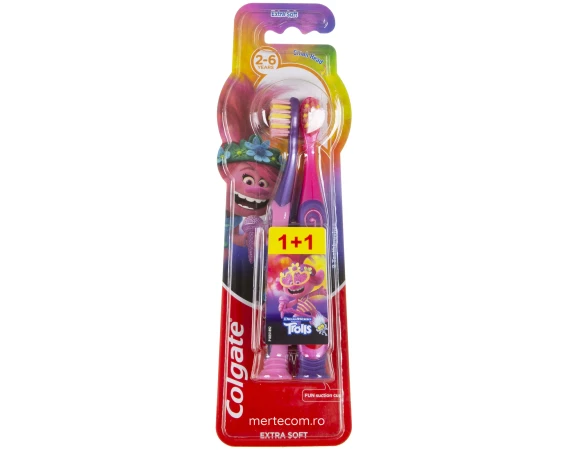 Periuta de dinti copii Colgate 2-6 ani 2bucati