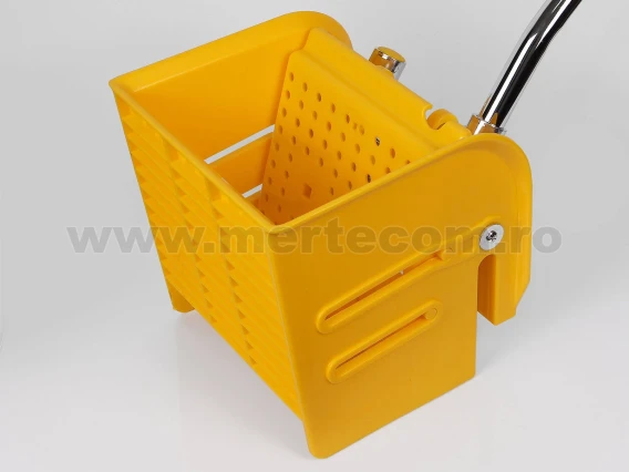 Carucior curatenie storcator profesional, separator si roti cauciuc Meco 20L
