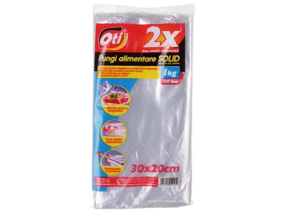 Pungi alimentare congelator Oti 1kg 100buc