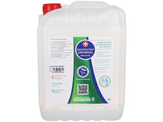 Dezinfectant universal 70% alcool Lebada 5litri