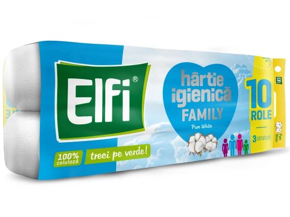 Hartie igienica Elfi 10role 3straturi