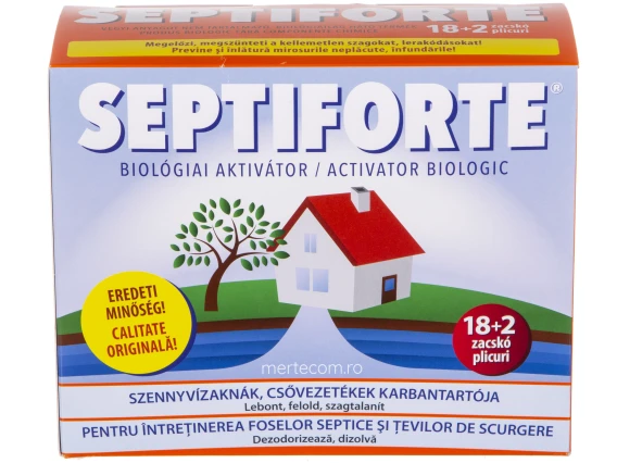 Bioactivator fose septice Septiforte 20plicuri