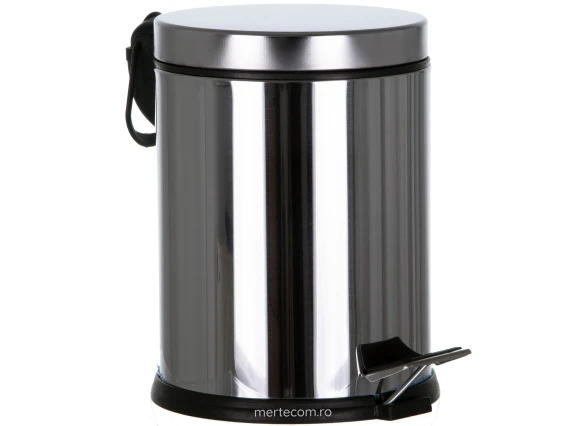 Cos de gunoi din inox lucios 3litri Meco