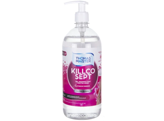 Gel dezinfectant pentru maini KillcoSept 1litru