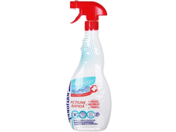 Dezinfectant suprafete cu pulverizator Dermofarm 750ml