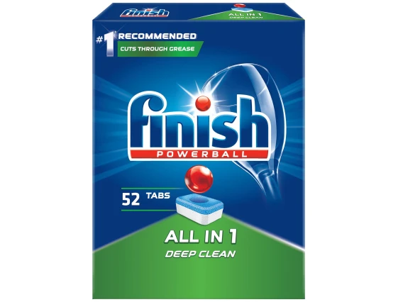 Detergent masina spalat vase Finish All in One 52tablete