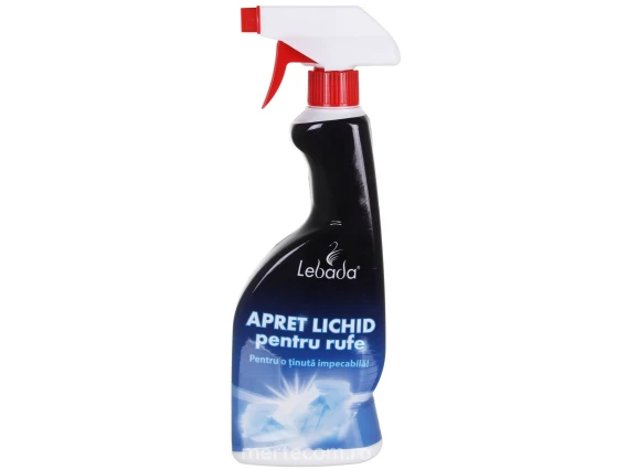 Apret lichid pentru rufe Lebada 500ml