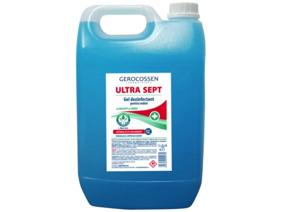 Gel dezinfectant maini 70% alcool Gerocossen UltraSept 5litri