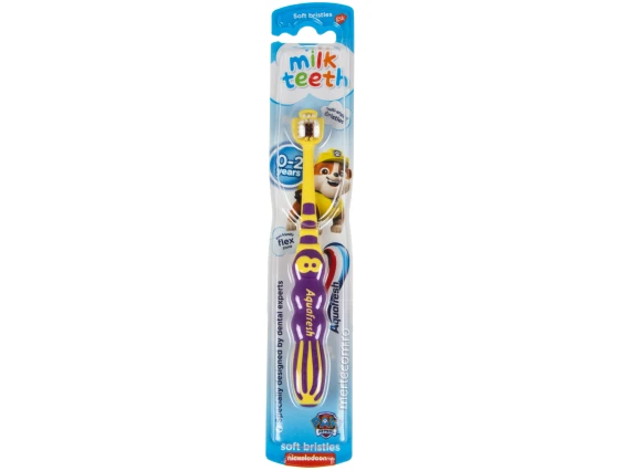 Periuta de dinti aquafresh Milk Teeth 0-2 ani