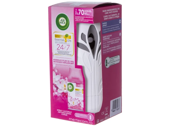 Dispenser odorizant si rezerva AirWick (Magnolie)