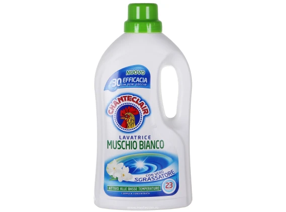 Detergent lichid pentru rufe Chante Clair 1150ml (Musc alb)