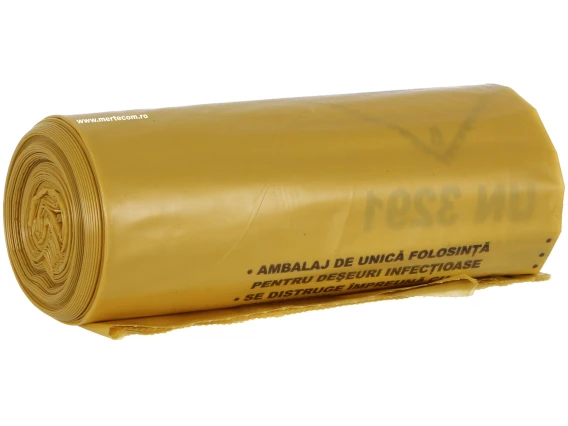 Saci pericol biologic 120litri 10buc