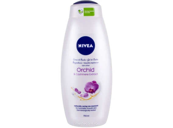 Gel de dus Nivea Creme 750ml Orchid (Care&Cashmere)