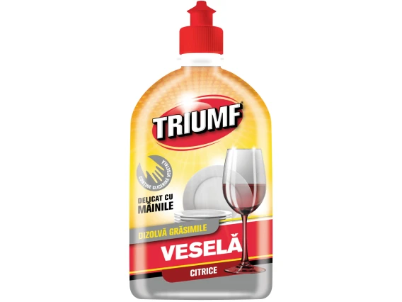 Detergent lichid pentru vase Triumf 500ml (Citrice)