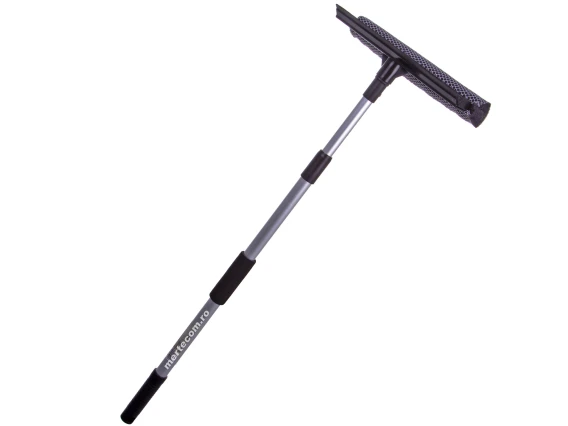Racleta geam cu coada telescopica din aluminiu Meco