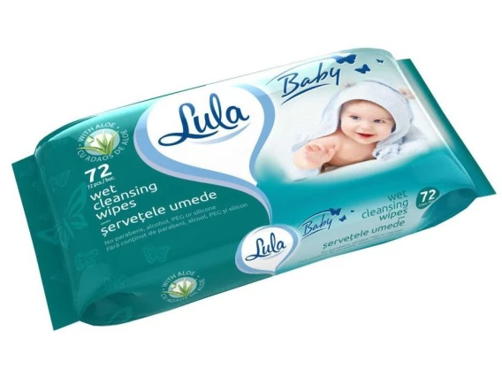 Servetele umede Lula Aloe Vera 72buc