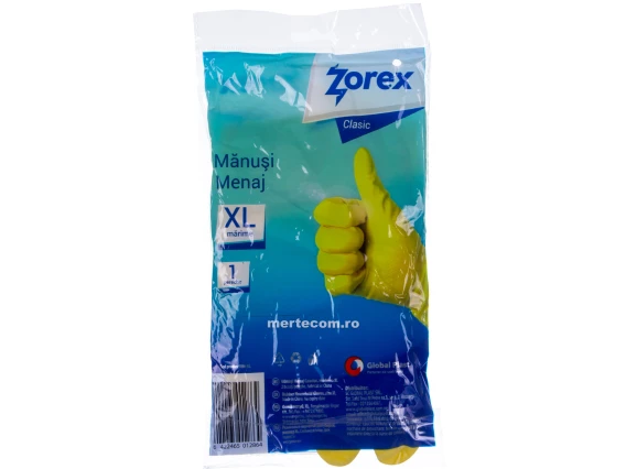 Manusi menaj cauciucate cu interior bumbac (XL - Extra Large)