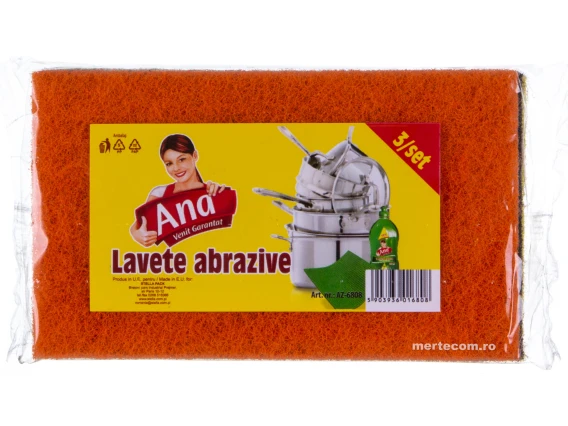 Laveta abraziva Ana 3buc