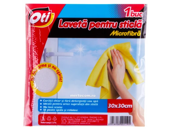 Laveta microfibra sticla Oti 1buc
