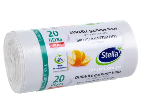 Saci menaj Stella cu urechi 20 litri 30 bucati
