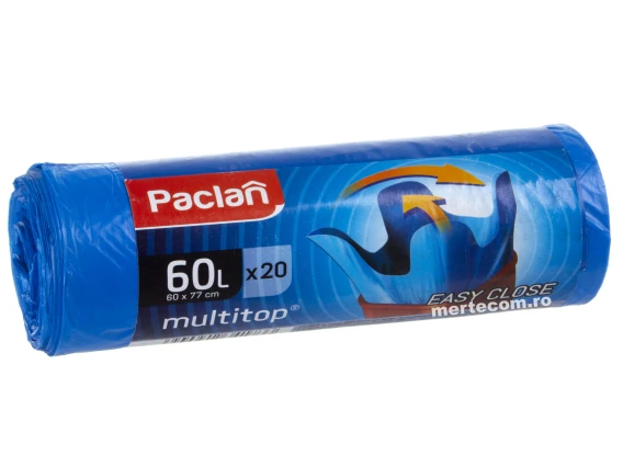 Saci menajeri Paclan cu maner 60 litri 20 bucati