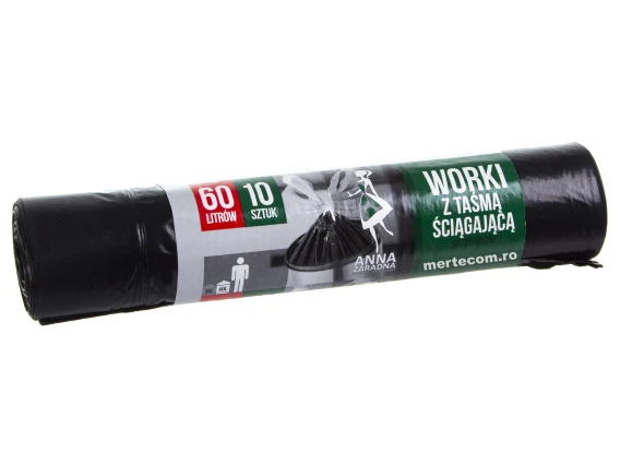 Saci menajeri cu snur  Anna 60 litri 10 bucati