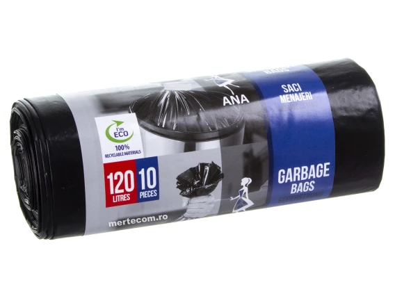 Saci menajeri 120 L 10 buc ultrarezistenti Anna