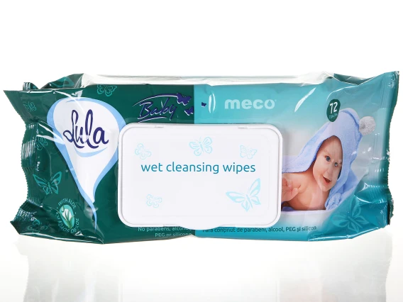 Servetele umede cu capac Lula Aloe Vera 72buc