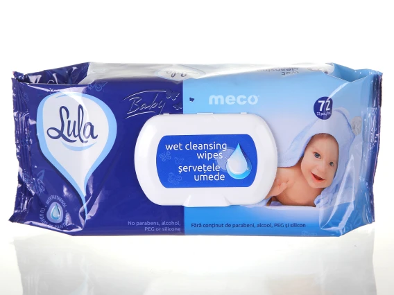 Servetele umede cu capac Lula Pantenol 72buc