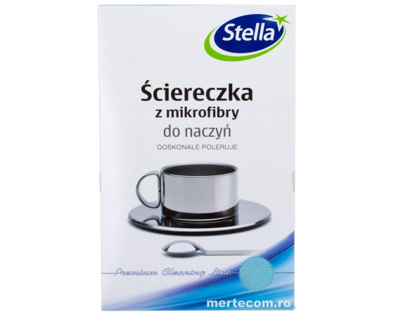 Laveta microfibra lustruire eficienta vase Stella