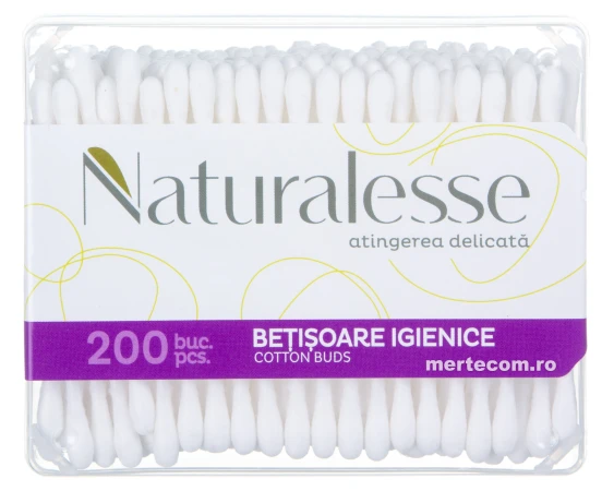 Betisoare de urechi Naturalesse 200bucati