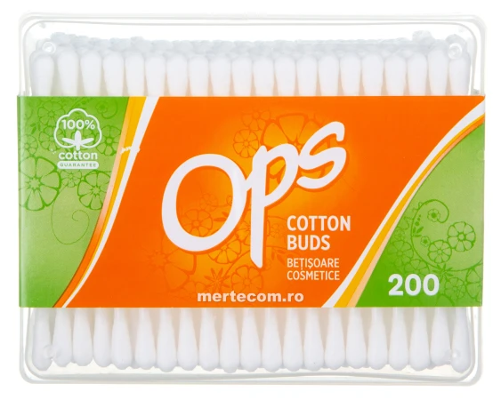Betisoare de urechi Ops 200bucati