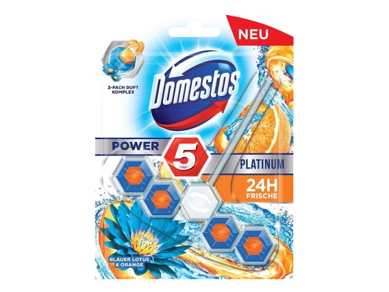 Odorizant WC Domestos Power 55g (Blue Lotus & Orange)