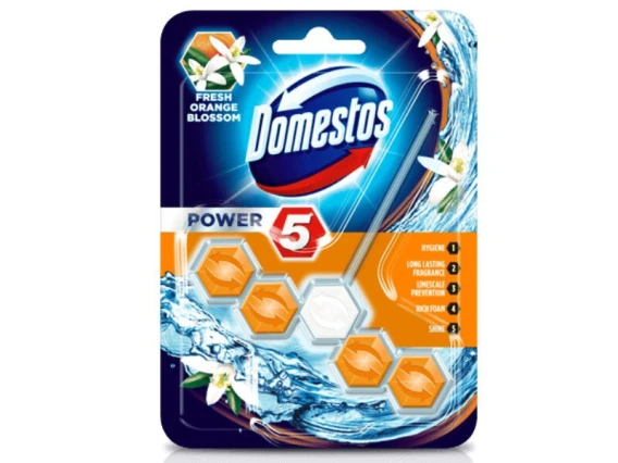 Odorizant WC Domestos Power 55g (Portocala)