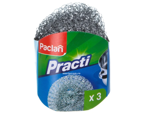Spalator vase metalic Paclan 3buc
