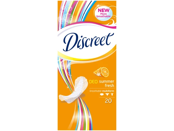 Absorbante Discreet Deo Summer Fresh 20 buc