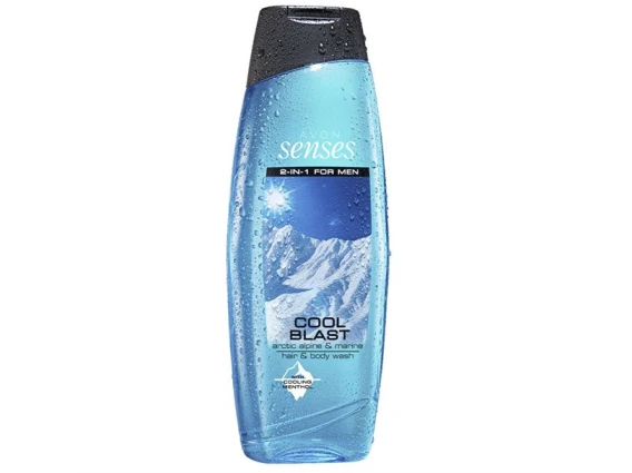 Sampon si gel de dus 2in1 Avon Senses Men 500ml (Cool Blast)