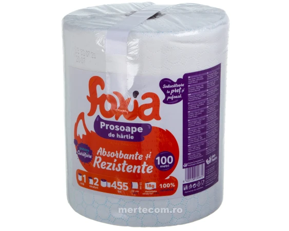 Prosop de hartie Foxia 2straturi 455foi
