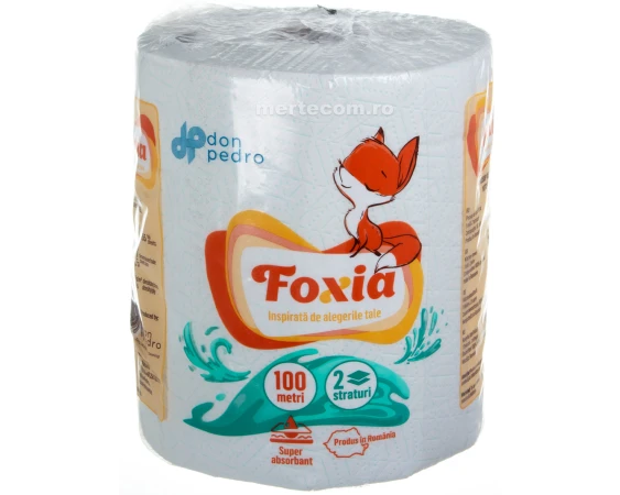 Prosop de bucatarie Foxia 455foi 2straturi 100metri