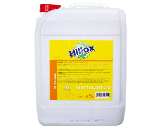 Detergent detartrant Hillox 5litri