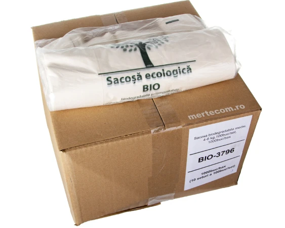 Sacosa biodegradabila 4-6kg tip maieu 1000/bax