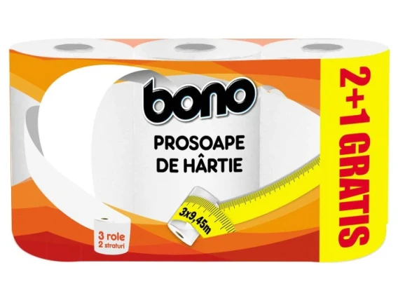 Prosop de bucatarie Bono 45foi 2straturi 3role
