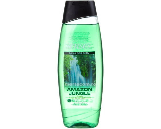 Sampon si gel de dus 2in1 Avon Senses Men 500ml (Amazon Jungle)