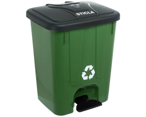 Set cosuri colectare selectiva Meco TRIO 3x40 litri H-50cm