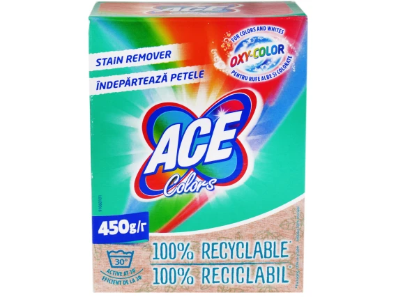 Detergent indepartat pete Ace Colors 450gr