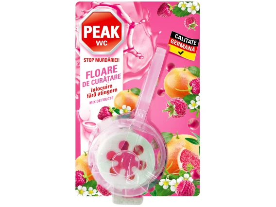 Peak WC Floare de curatare 45g (Mix fructe)