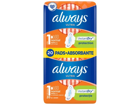 Absorbante Always Ultra Duo 20bucati
