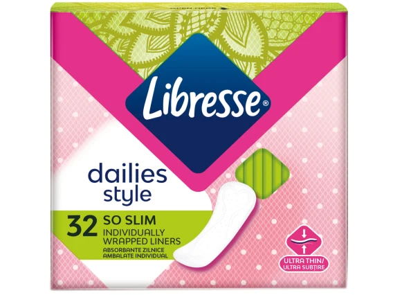 Absorbante zilnice Libresse V-Slim 32bucati