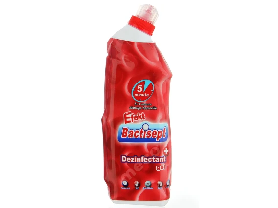 Dezinfectant gel Bactisept Efeckt 750ml actiune in 5 min (Rosu)