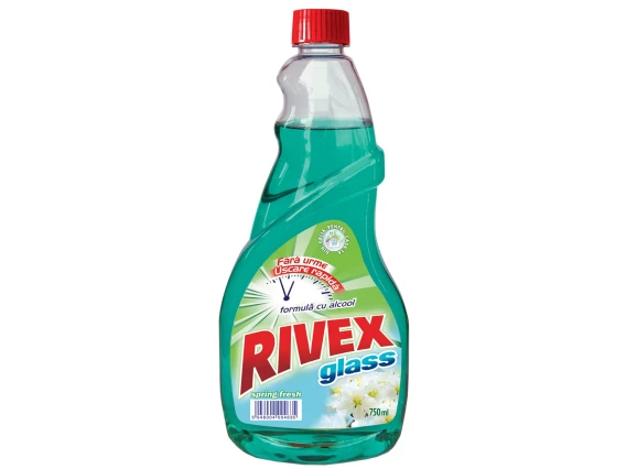 Detergent geam Rivex Glass rezerva 750 ml (Spring)